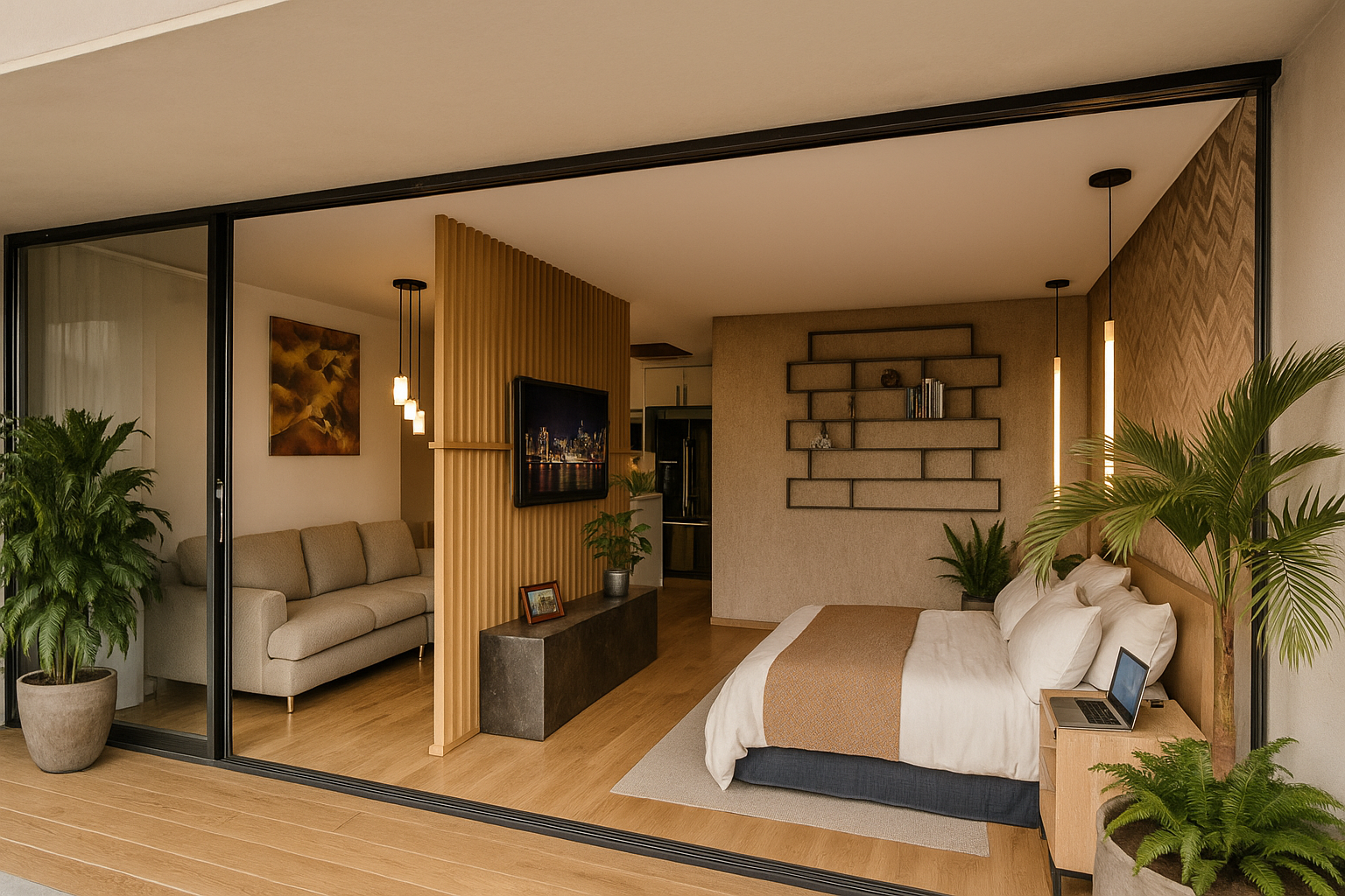 salon interno faro apartamentos